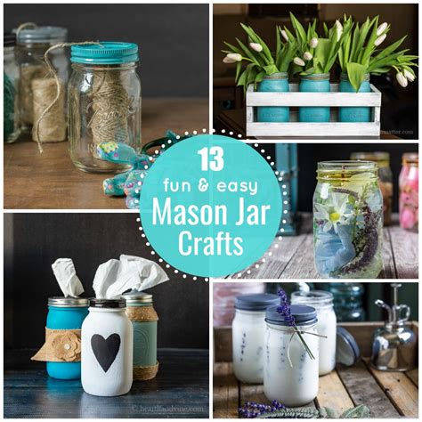 13 Mason Jar Crafts - Easy and Fun Ideas to Make Today | Hearth and Vine