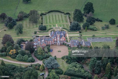 Aerial view of Bagshot Park the Royal residence of Prince Edward,... News Photo - Getty Images