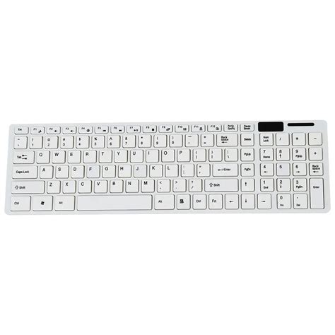 White Wireless 2.4GHz Gaming Keyboard and Mouse Combo Set Power Saving-in Keyboards from ...