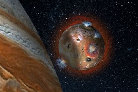 Astronomers Reveal Fluctuating Atmosphere of Jupiter’s Volcanic Moon Io