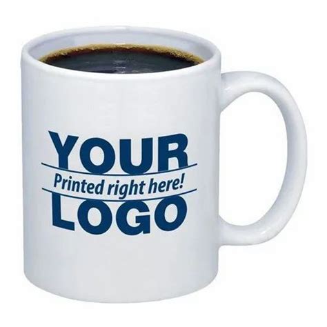 White Ceramic Sublimation Printed Coffee Mugs, For Office, Size/Dimension: 12oz at Rs 50/piece ...