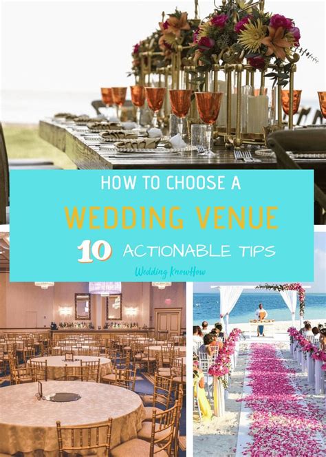 10 Tips to Choose Your Wedding Venue | Wedding venues, Wedding venues ...