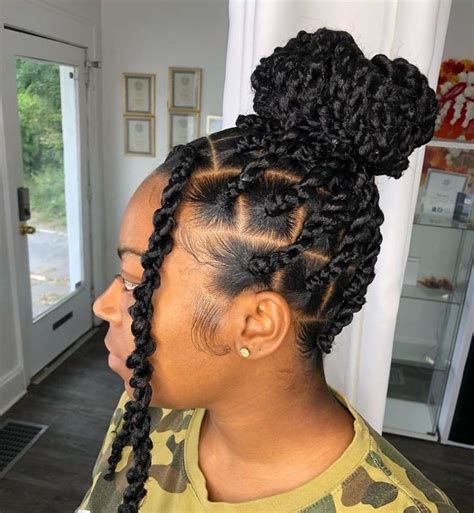 60 Gorgeous and Fascinating Braided Hairstyles for Black Hair