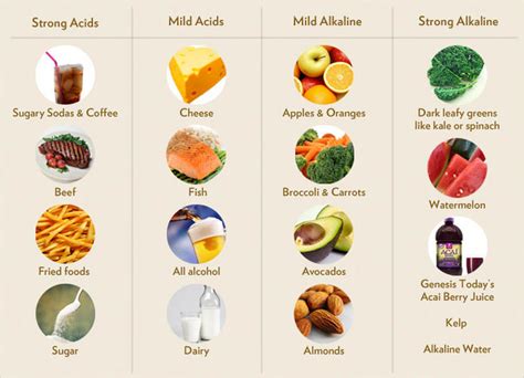 Alkaline Foods & Acid Ash Foods - JA Health Advocate