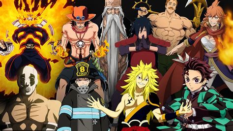 10 most popular Anime characters with fire powers