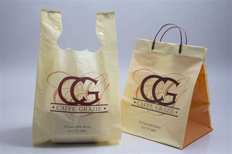 Custom Printed Takeout Plastic Bags | Restaurants & Catering