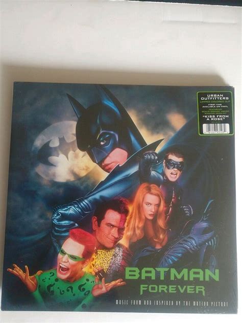 Batman Forever Soundtrack Vinyl 2xLP Purple Green New Urban Outfitters U2 UO #Soundtrack in 2020 ...