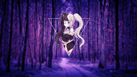 80 Wallpaper Anime Girl Purple Pics - MyWeb