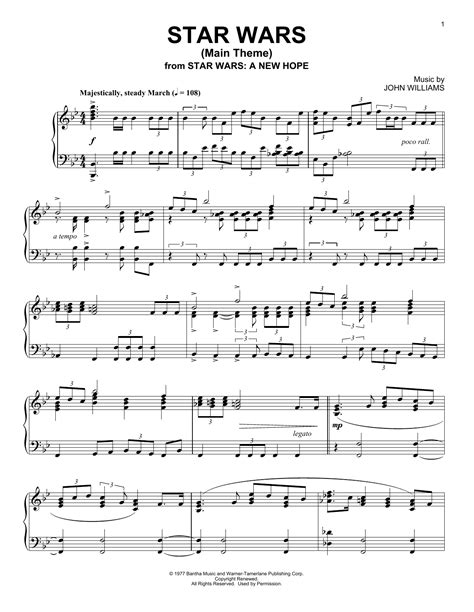 Star Wars (Main Theme) | Sheet Music Direct