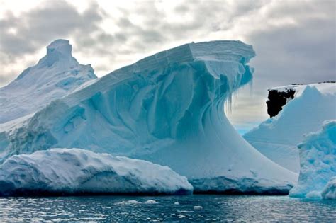 The Haunting Beauty of Icebergs in Antarctica