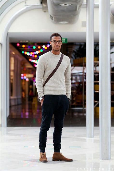 20 Outfit Ideas to Wear Black Pants with Brown Shoes for Men