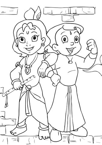 Chota Bheem And Krishna Wallpapers