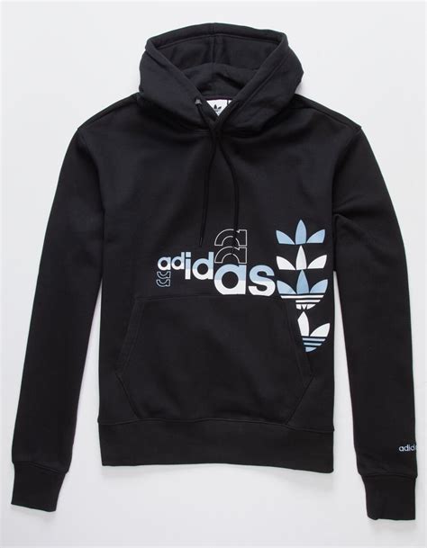 ADIDAS Logo Mens Hoodie - BLACK | Tillys