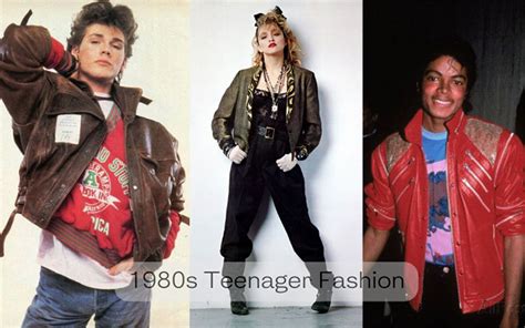 Teenager 80s Fashion - Glamour Daze