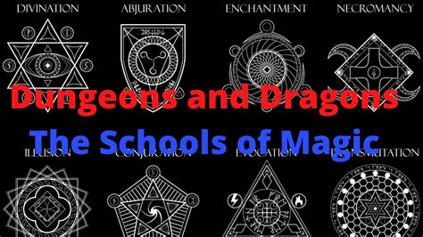 Dungeons and Dragons; The Schools of Magic - YouTube