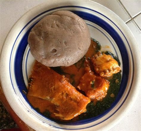 Amala & Ewedu Soup | Nigerian food, Recipes, African food