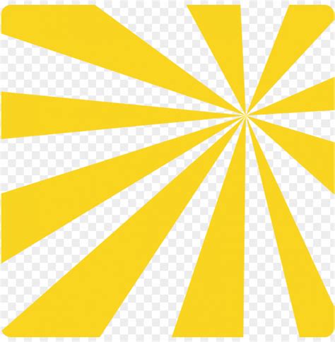 Free Sun Rays Clip Art At Clker Com - Yellow Black Sun Rays PNG Transparent With Clear ...