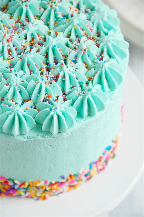 Funfetti Celebration Cake {gluten & dairy free} - The Kitchen McCabe