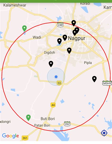 20 Mile Radius Map | Gadgets 2018