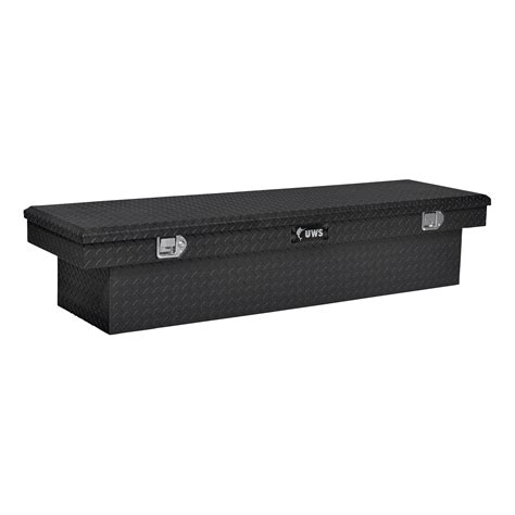 UWS EC10643 72-Inch Matte Black Heavy-Wall Aluminum Truck Tool Box, RigidCore Lid - Walmart.com