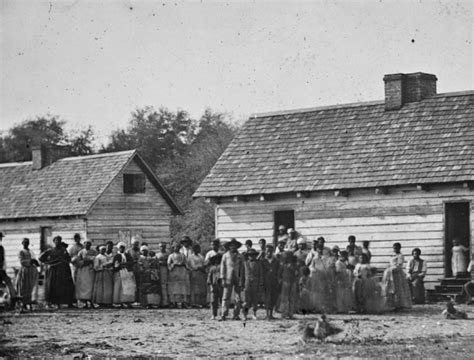 The Civil War Photo: Slaves on a Plantation