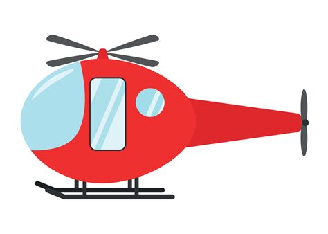 Red Cartoon Helicopter clip art icon animation vector image 8957259 Vector Art at Vecteezy