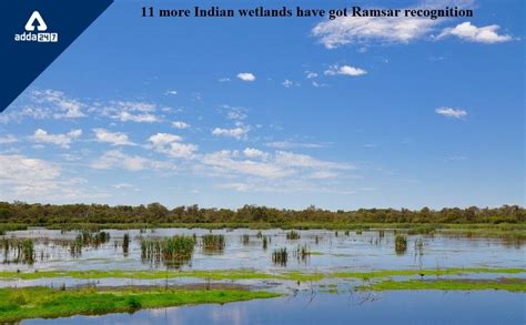 Ramsar sites: 11 more Indian wetlands have got Ramsar recognition