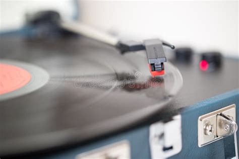 Vintage Record Player on the Table. Stock Image - Image of selective, player: 173738157