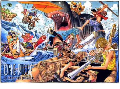 One Piece Manga Cover Wallpaper