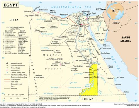 Ancient Egypt And Nubia Map