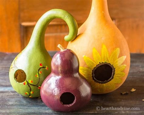 Painting Gourds for Fall Decor | Hearth and Vine