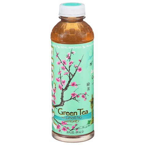 Arizona Green Tea with Ginseng & Honey - Shop Tea at H-E-B