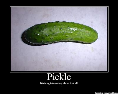 Satire Report: Pickles Destroying the Environment, not really green