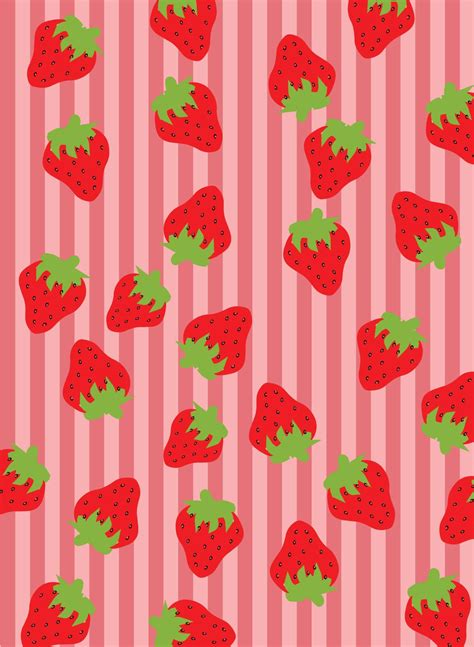 seamless pattern with strawberries 6725799 Vector Art at Vecteezy