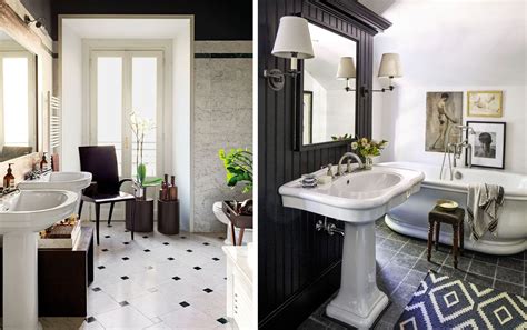 Black And White Ceramic Bathroom Floor Tiles | Floor Roma