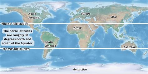 World Globe Map With Latitude And Longitude