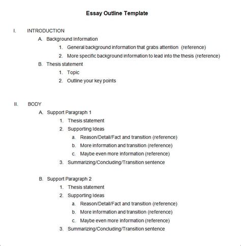 microsoft word apa outline