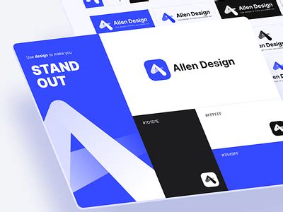 Allen design Brand identification by Allen design on Dribbble