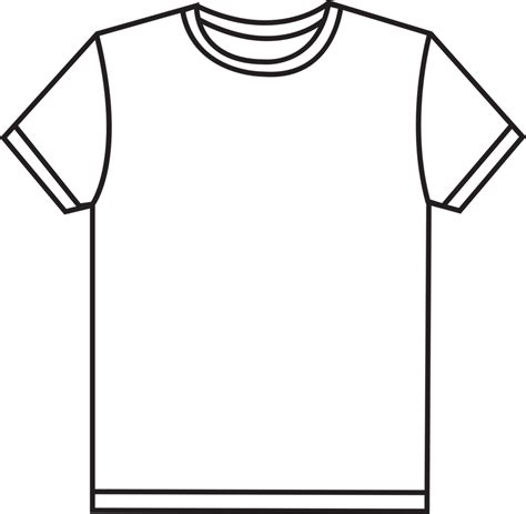 Clipart T Shirt Template