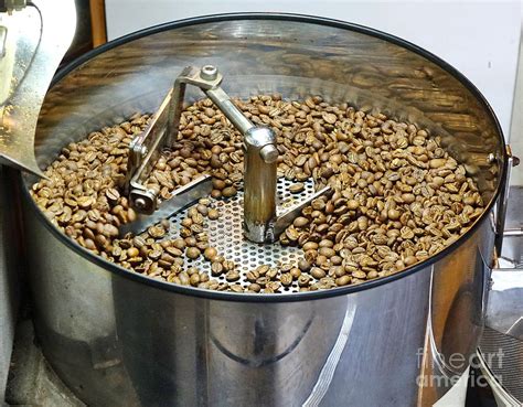 Roasting Coffee Beans Photograph by Yali Shi