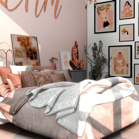 Bedroom Series | Sims 4 bedroom, Sims 4 cc furniture living rooms, Sims 4 cc furniture