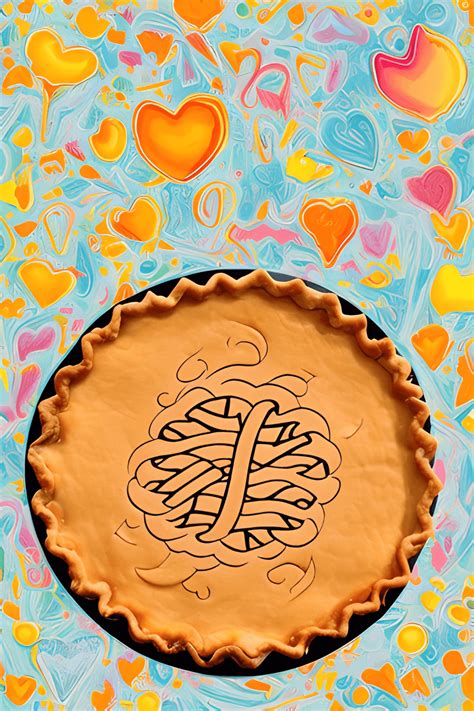 Pie Crust Love Digital Graphic · Creative Fabrica