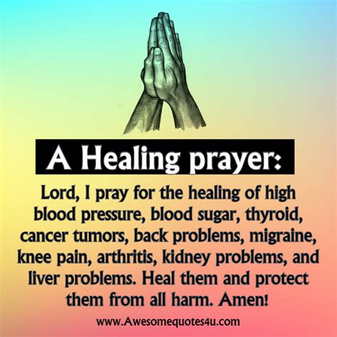 Awesomequotes4u.com: A Healing Prayer