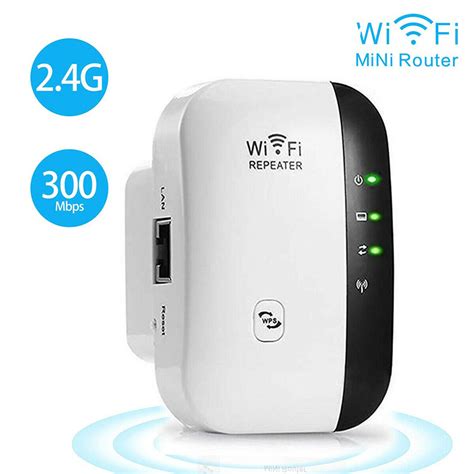 300Mbps Range WiFi Amplifier Wi-Fi WifiBlast Repeater Extender Wireless ...