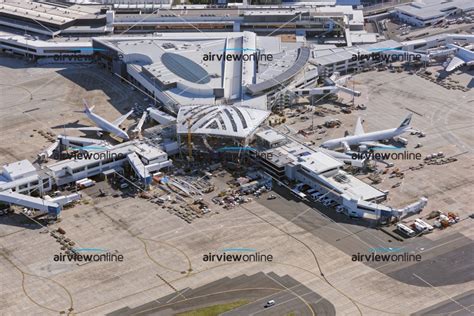 Aerial Photography Sydney Airport Terminal 1 - Airview Online