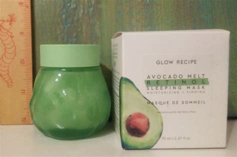 Glow Recipe Avocado Melt Retinol Sleeping Mask 2.37 oz / 70 ml Full Size