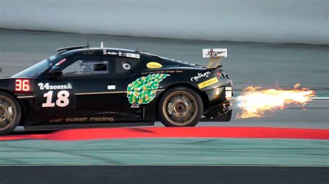 CAR EXHAUST FLAMES / Race car flamethrower - YouTube