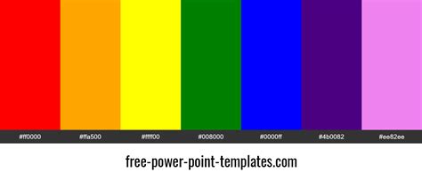 How to Make a Rainbow Background as a PowerPoint template