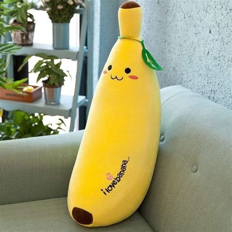 Kawaii Banana Plush/Pillow – BlossomMemento