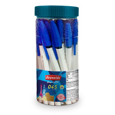 Reynolds 45 Ball Pen - Blue, 25pc – Itsy Bitsy